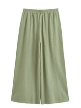 Load image into Gallery viewer, Floral Butterfly Embroidery ,Bohemian Wide Leg Pants ,Boho Trousers