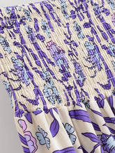 Load image into Gallery viewer, Floral Print, Irregular Sexy High Low , Boho Maxi Skirts