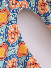 Load image into Gallery viewer, Bohemian Kimono, Boho Bikini Cover-ups,Geometry Floral Print