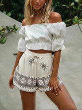 Load image into Gallery viewer, Wild Floral Print ,Short Pants with Pockets, Boho Shorts