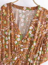 Load image into Gallery viewer, Beach Bohemian Maxi Dress,Summer Boho Dresses Robe