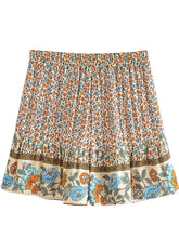 Load image into Gallery viewer, Floral Print ,Bohemian Short ,Beach Boho Shorts