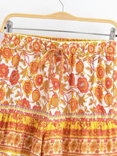 Load image into Gallery viewer, Peacock Floral ,Bohemian Short with Pockets ,Boho Shorts
