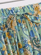 Load image into Gallery viewer, Beach Bohemian Floral Print , High Elastic Waist ,Boho Maxi Skirts