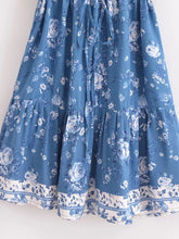 Load image into Gallery viewer, Deep V-neck ,Beach Mini Dress,Boho Dress