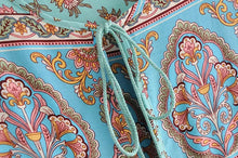 Load image into Gallery viewer, Green Floral Print ,Bohemian Maxi Dress ,Boho Dress