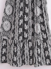 Load image into Gallery viewer, Blue Floral Print,Bohemian Maxi Dress, Boho Dress