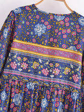 Load image into Gallery viewer, Lace-up Tassel,Bohemian Dress,Boho Dress Robe