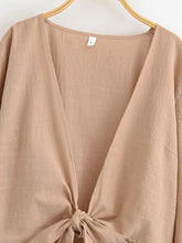 Load image into Gallery viewer, Star Moon Embroidery Short Bohemian Kimono Ruffles Flare Sleeves