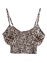 Load image into Gallery viewer, Leopard Print ,Two Piece Outfits ,Boho Sets