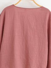 Load image into Gallery viewer, Star Moon Embroidery Short Bohemian Kimono Ruffles Flare Sleeves