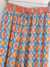 Load image into Gallery viewer, Green Floral Print ,Baggy Pants , Yoga Bloomers