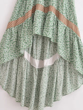 Load image into Gallery viewer, Sexy Beach Dress, High-Low Boho Maxi Dress