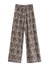Load image into Gallery viewer, Leopard Print ,Two Piece Outfits ,Boho Sets