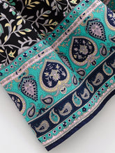 Load image into Gallery viewer, Boho Skirt with Pockets, Floral Printed Ruffles,Bohemian Pleated Maxi Skirts