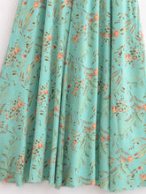 Load image into Gallery viewer, Floral Print ,Backless Sexy Beach Bohemian Dress,, High-Low Boho Dress