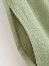 Load image into Gallery viewer, Wild Floral Embroidery ,Bohemian Wide Leg Pants,Boho Trousers