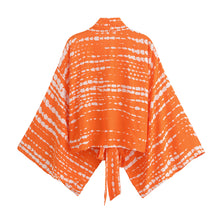 Load image into Gallery viewer, Bohemian Kimono, Boho Bikini Cover-ups,Black Floral Print