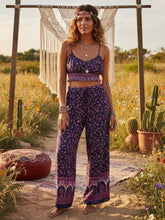 Load image into Gallery viewer, Boho Sets,Long Pants and Tops,Wild Floral