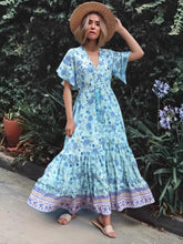 Load image into Gallery viewer, Bohemian Maxi Dresses,Tassel Boho Dress