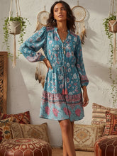 Load image into Gallery viewer, Floral Print,Bohemian Maxi Dress,Boho Sundress