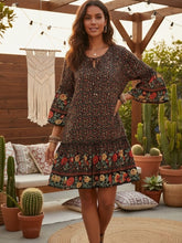Load image into Gallery viewer, Mini Dress, Boho Sundress,Bohemian Cover-ups