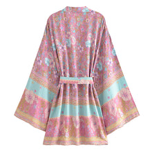 Load image into Gallery viewer, Bohemian Kimono,Boho Bikini Cover-ups,Beauty Floral