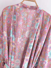 Load image into Gallery viewer, Bohemian Kimono,Boho Bikini Cover-ups,Beauty Floral