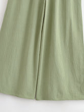 Load image into Gallery viewer, Wild Floral Embroidery ,Bohemian Wide Leg Pants,Boho Trousers