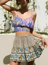 Load image into Gallery viewer, Star and Moon Floral, Crop Tops,Boho Camis