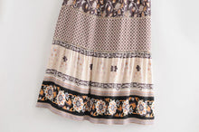 Load image into Gallery viewer, Boho Skirt, Maxi Skirt, Wild Flower