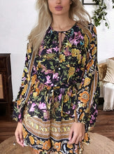 Load image into Gallery viewer, Floral Print,Boho Playsuits,Beach Rompers Jumpsuits