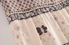 Load image into Gallery viewer, Boho Skirt, Maxi Skirt, Wild Flower