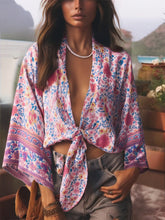 Load image into Gallery viewer, Bohemian Kimono, Boho Bikini Cover-ups
