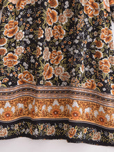 Load image into Gallery viewer, Boho Dress, Bohemian Maxi Dress,Multi Floral print