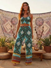Load image into Gallery viewer, Boho Sets, Long Pants and Tops, Wild Flower