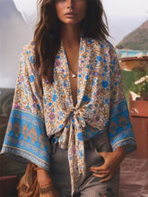 Load image into Gallery viewer, Bohemian Kimono, Boho Bikini Cover-ups