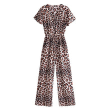 Load image into Gallery viewer, Leopard Print,Boho Bodysuit,Bohemian Rompers