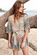 Load image into Gallery viewer, Mini Dress, Boho Sundress,Floral Print