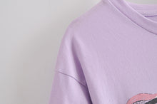 Load image into Gallery viewer, Boho Tees,Vintage T shirt ,statue floral print