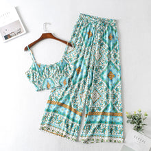 Load image into Gallery viewer, Boho Sets,Pants and Tops,Bohemian Outfits