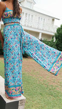 Load image into Gallery viewer, Boho Sets, Floral Print ,Pants and Tops Outfits