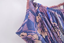 Load image into Gallery viewer, Star and Moon Floral, Crop Tops,Boho Camis