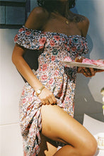 Load image into Gallery viewer, Floral print ,Boho midi dress, Boho sundress
