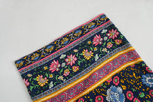 Load image into Gallery viewer, Boho Kimono, Beach Robe,Navy Floral