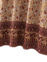 Load image into Gallery viewer, Pink floral print, Bohemian midi dress ,Boho sundress