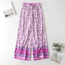 Load image into Gallery viewer, Boho Sets, Floral Print ,Pants and Tops Outfits