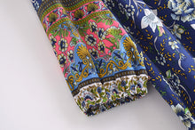 Load image into Gallery viewer, Floral Print,Bohemian Maxi Dress,Boho Sundress