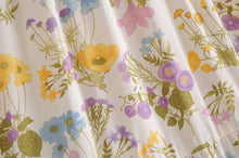 Load image into Gallery viewer, Floral Peacock Printed, Boho Maxi Skirt, Vintage Skirt