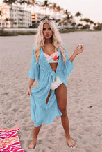 Load image into Gallery viewer, solid sashes, Bohemian dress , Boho maxi sundress